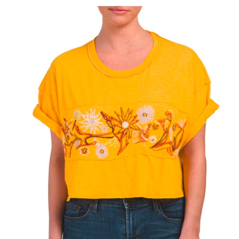 Free People open back crop top NWT - Picture 2 of 6